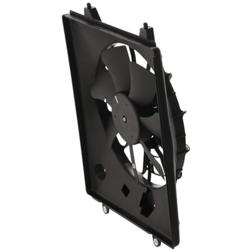 Front A/C Condenser Fan Assembly Plastic Right Passenger Side Direct Replacement Compatible with 2010-2011 Honda CR-V HO3120107 38616REZA01-PFM