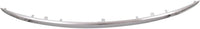 Front Upper Grille Molding Chrome Steel Direct Replacement Compatible With 2012-2014 Honda CR-V HO1217107 71122T0GA01