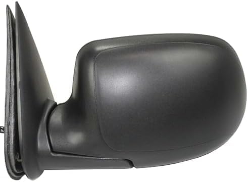Set of 2 Front Power Mirror Manual Folding Heated Textured Right Passenger & Left Driver Side Direct Replacement Compatible With 2003-2006 Chevrolet Silverado/GMC Sierra GM1320293
