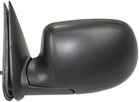 Set of 2 Front Power Mirror Manual Folding Heated Textured Right Passenger & Left Driver Side Direct Replacement Compatible With 2003-2006 Chevrolet Silverado/GMC Sierra GM1320293