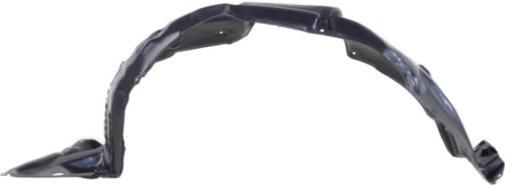 Front Fender Liner Left Driver Side Direct Replacement Compatible With 2014-2019 Toyota Highlander TO1248194 538060E150