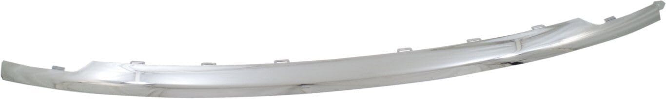 Front Bumper Molding Chrome Direct Replacement Compatible With 2014-2020 Dodge Durango CH1044114 5113729AB