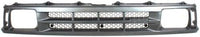 Front Grille Primed Plastic Direct Replacement Compatible With 1990-1993 Mazda Pickup MA1200126 UE5450710A