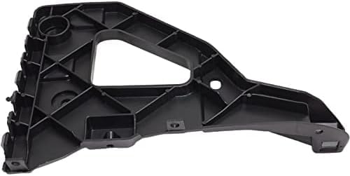 Set Of 2 Front Bumper Bracket Plastic Right Passenger & Left Driver Side Direct Replacement Compatible With 2005-2011 Audi A6 Quattro AU1067100 AU1066100 4F0807228 4F0807227