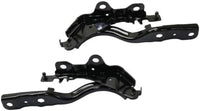Set Of 2 Front Hood Hinge Assembly Steel Left Driver & Right Passenger Side Direct Replacement Compatible With 2015-2019 Hyundai Sonata HY1236163 HY1236164 79120C2000 79120C1000