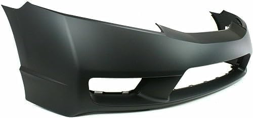 Front Bumper Cover Primed Direct Replacement Compatible With 2009-2011 Honda Civic HO1000266 04711SNAA90ZZ