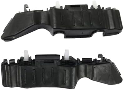 Set of 2 Front Bumper Upper Mounting Bracket Plastic Left Driver & Right Passenger Side Direct Replacement Compatible with 2012-2017 Hyundai Accent HY1043111 HY1042111