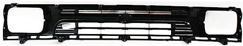 Front Bumper Grille Primed Shell & Insert Direct Replacement Compatible With 1992-1995 Toyota Pickup TO1200127 5311135080
