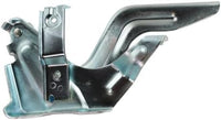 Set of 2 Front Hood Hinge Steel Left Driver & Right Passenger Side Direct Replacement Compatible with 2018-2023 Nissan Kicks NI1236193 NI1236192 654005RB0A 654015RB0A