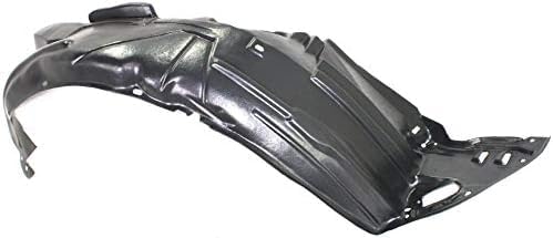 Set Of 2 Front Fender Liner Right Passenger & Left Driver Side Direct Replacement Compatible With 2006-2011 Honda Civic Coupe HO1249130 HO1251106 HO1248130 HO1250106 74101SVBA00