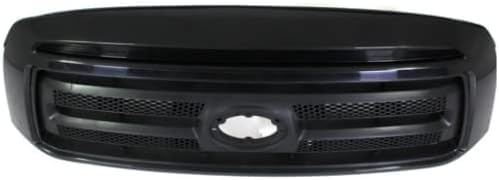 Front Grille Assembly Primed Shell And Insert Plastic Direct Replacement Compatible With 2010-2013 Toyota Tundra TO1200336 531000C220