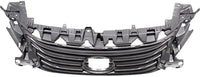Front Grille Dark Gray Shell And Insert Plastic Direct Replacement Compatible With 2016-2018 Lexus ES300h / ES350 LX1200179 5311106850