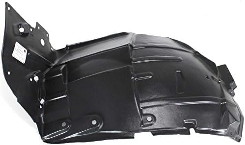 Front Section Fender Liner Left Driver Side Direct Replacement Compatible With 2003-2007 Infiniti G35 IN1250106 63845AM800