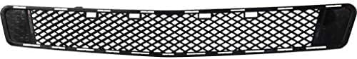Front Bumper Grille Textured Plastic Direct Replacement Compatible With 2008-2011 Mercedes Benz C-Class MB1036154 2048852123