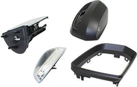Front Power Mirror Manual Folding Heated Primed With Signal & Puddle Light Right Side Direct Replacement Compatible With 2009-2010 Mercedes Benz GL-Class/ML-Class 1648102893