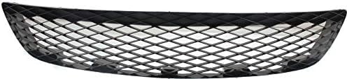 Front Bumper Grille Textured Plastic Direct Replacement Compatible With 2004-2006 Mazda 3 MA1036115 BN8F501T1A