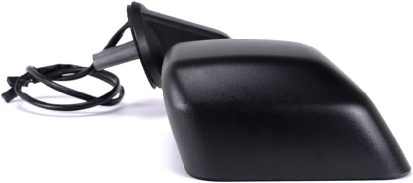Front Power Mirror Manual Folding Heated Textured Right Passenger Side Direct Replacement Compatible With 2015-2018 Jeep Wrangler CH1321390 68249846AD 68249846AC