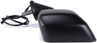 Front Power Mirror Manual Folding Heated Textured Right Passenger Side Direct Replacement Compatible With 2015-2018 Jeep Wrangler CH1321390 68249846AD 68249846AC