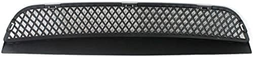 Front Bumper Lower Grille Textured Plastic Direct Replacement Compatible With 2006-2010 Jeep Grand Cherokee CH1201107 5030066AC