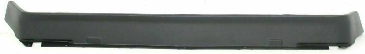Front Bumper Chrome + Lower Valance Air Deflector + Signal Lights + Corner Lamps Lens And Housing Right & Left Side Direct Replacement Compatible With 1982-1990 GMC S15 / Chevy S10