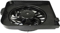 Front Radiator Fan Assembly Plastic Left Driver Side Direct Replacement Compatible With 2001-2005 Dodge Grand Caravan/Chrysler Town & Country CH3115123 4809171AG