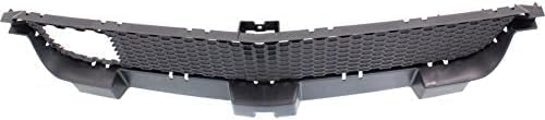 Front Bumper Grille Textured Direct Replacement Compatible With 2012-2014 Dodge Charger CH1036131 68071982AA