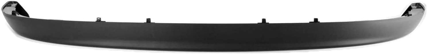 Front Bumper Primed + Upper Cover + Step Pad Molding + Lower Valance Air Dam Direct Replacement Compatible With 2002-2005 Dodge Ram 1500 2500 3500 CH1000338 CH1090125 CH1002377