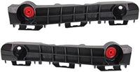 Set Of 2 Front Bumper Bracket Plastic Left Driver & Right Passenger Side Direct Replacement Compatible With 2013-2018 Toyota Avalon TO1033114 TO1032114 5214507030 5214607030