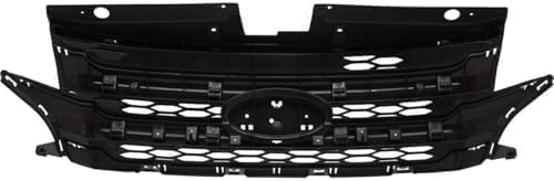 Front Grille Assembly Primed Shell And Insert Direct Replacement Compatible With 2012-2014 Ford Edge FO1223125 CT4Z8A284BA