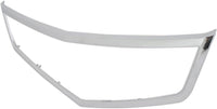 Front Grille Molding Chrome Direct Replacement Compatible With 2006-2008 Acura TSX AC1210108 71122SECA02
