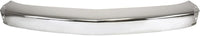 Front Bumper Chrome Steel + Lower Valance + Extension + End Caps + Brackets + Fog Lights Driver & Passenger Side Direct Replacement Compatible With 2007-2013 Chevrolet Silverado 1500