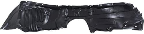 Set of 2 Front Fender Liner Plastic Left Driver & Right Passenger Side Direct Replacement Compatible with 2010-2013 Mazda 3 MA1248139 MA1249139 BFD156130 BFD156140
