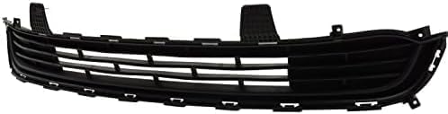Front Bumper Grille Textured Dark Gray Plastic Direct Replacement Compatible With 2016-2018 Kia Optima KI1036140 86560D5000