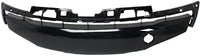 Front Bumper Lower Grille Painted Silver Black Plastic Direct Replacement Compatible With 2012-2013 Mazda 3 MA1036118 BGV8501T2C