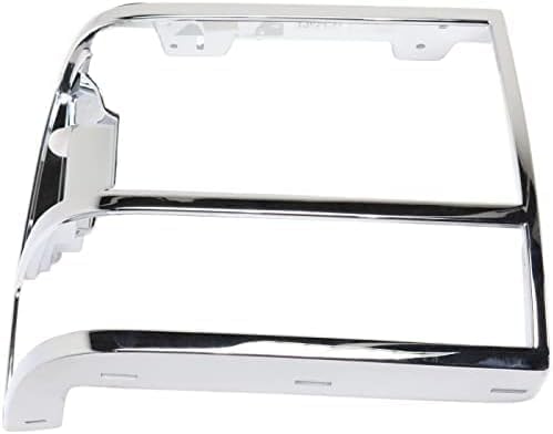 SET https://m.media-amazon.com/images/I/31PM9-eImCL._AC_.jpgOf 2 Front Head Light Door Bezel Chrome Left Driver & Right Passenger Side Direct Replacement Compatible With 1989-1992 Ford Ranger / 1991-1994 Explorer FO2513111 FO2512156