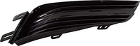 Set Of 2 Front Bumper Grille Primed Plastic Left Driver & Right Passenger Side Direct Replacement Compatible With 2015-2019 Cadillac ATS GM1039244 GM1038244 23260823 23230583