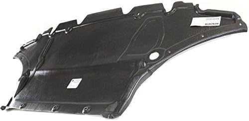 Front Engine Splash Shield Under Cover Direct Replacement Compatible with 2009-2016 Audi A4 AU1228119 8K0863821AF
