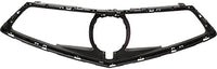 Front Grille Frame Textured Plastic Direct Replacement Compatible With 2018-2020 Acura TLX AC1200131 71121TZ3A11