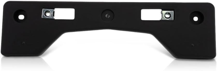 Front License Plate Bracket Textured Plastic Direct Replacement Compatible with 2016-2018 Toyota RAV4 TO1068136 521140R090