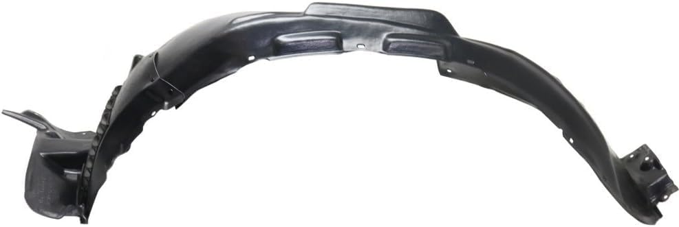 Front Fender Liner Left Driver Side Direct Replacement Compatible With 2013-2015 Lexus RX350 / RX450h LX1248120 538060E080
