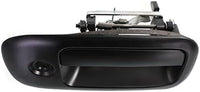 Front Exterior Door Handle Smooth Black Plastic Right Passenger Side Direct Replacement Compatible with 2003-2009 GMC Savana/Chevrolet Express Van 1500 2500 3500 FDH010058 25942272