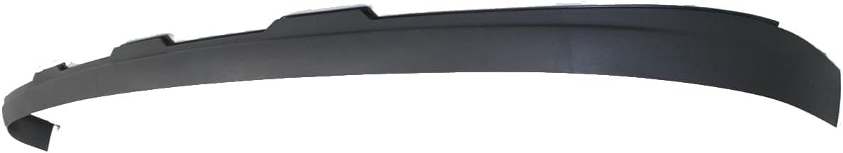 Front Bumper Chrome With Air Hole + Lower Valance Air Deflector & Extension Textured Direct Replacement Compatible With 2007-2013 GMC Sierra 1500 GM1002834 GM1015100 GM10922