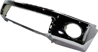 Front Bumper Chrome Steel Without Parking Aid Sensor Holes + Mounting Arm Brackets Left & Right Side Direct Replacement Compatible With 2007-2013 Toyota Tundra TO1002182 TO1067166