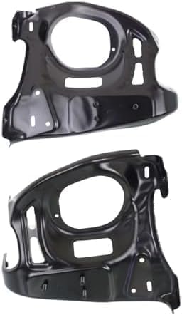 Set Of 2 Front Bumper Bracket Steel Left Driver & Right Passenger Side Direct Replacement Compatible With 2014-2021 Toyota Tundra TO1067178 TO1066178 521410C030 521420C020