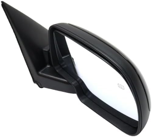 Set of 2 Front Power Mirrors Non-Towing Manual Fold Heated Primed Right Passenger & Left Driver Side Direct Replacement Compatible With 2000-2002 Chevrolet Silverado & GMC Sierra