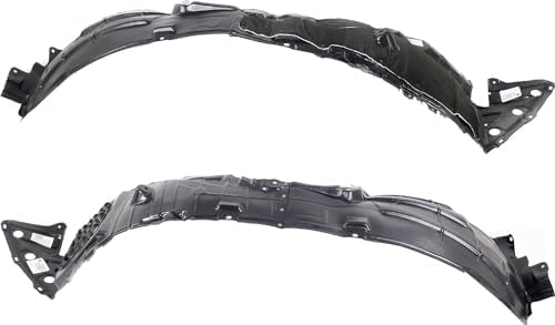 Set Of 2 Front Fender Liner Right Passenger & Left Driver Side Direct Replacement Compatible With 2015-2020 Nissan Pathfinder/Infiniti QX60 NI1249152 NI1248152 638409NB0A-PFM