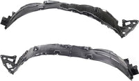 Set Of 2 Front Fender Liner Right Passenger & Left Driver Side Direct Replacement Compatible With 2015-2020 Nissan Pathfinder/Infiniti QX60 NI1249152 NI1248152 638409NB0A-PFM