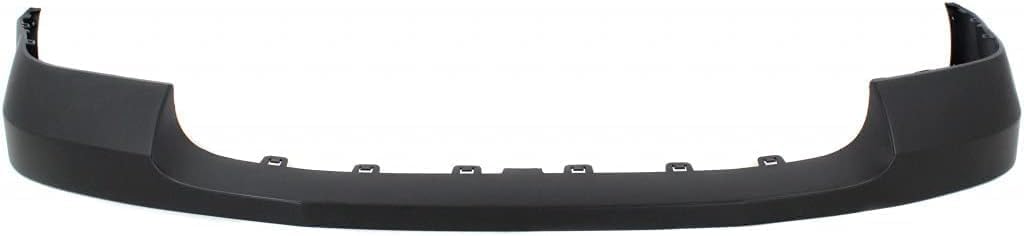 Front Bumper Cover Face Bar Steel + Upper Cover Primed + Lower Valance Air Deflector Textured Direct Replacement Compatible With 2011-2014 GMC Sierra 2500HD 3500 GM1014105 GM1002840