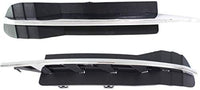 Set Of 2 Front Fog Light Cover Outer Primed Left Driver & Right Passenger Side Direct Replacement Compatible With 2008-2012 Chevrolet Malibu GM1039114 GM1038114 25905344 25905343