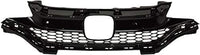 Front Bumper Upper Grille Primed Shell And Insert Plastic Direct Replacement Compatible With 2018-2020 Honda Fit HO1200237 71121T5RA50